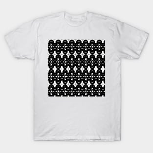 Black and White Pattern T-Shirt